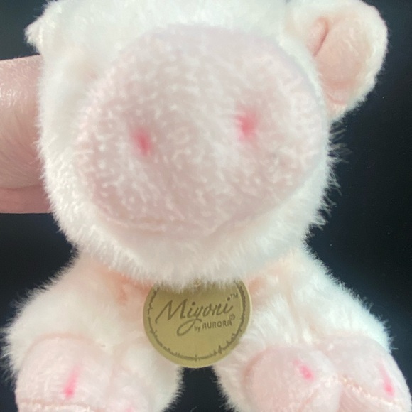 Miyoni pink piglet stuffed animal plush T24 - Picture 4 of 4